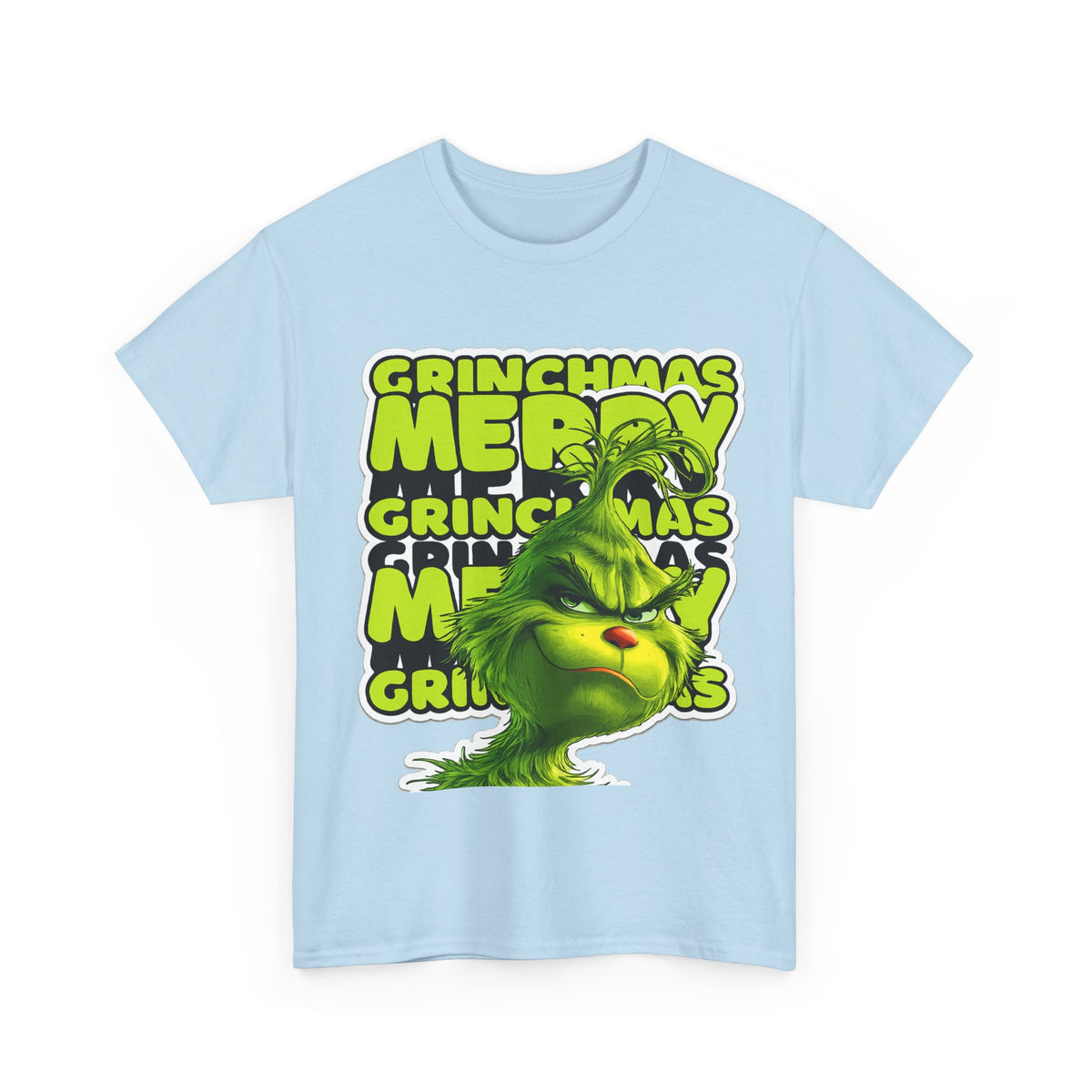 Grinchmas Merry Grinch Christmas Cotton T-Shirt / Tee
