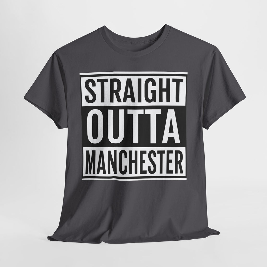 Straight Outta Manchester T-Shirt — Bold City Pride Tee