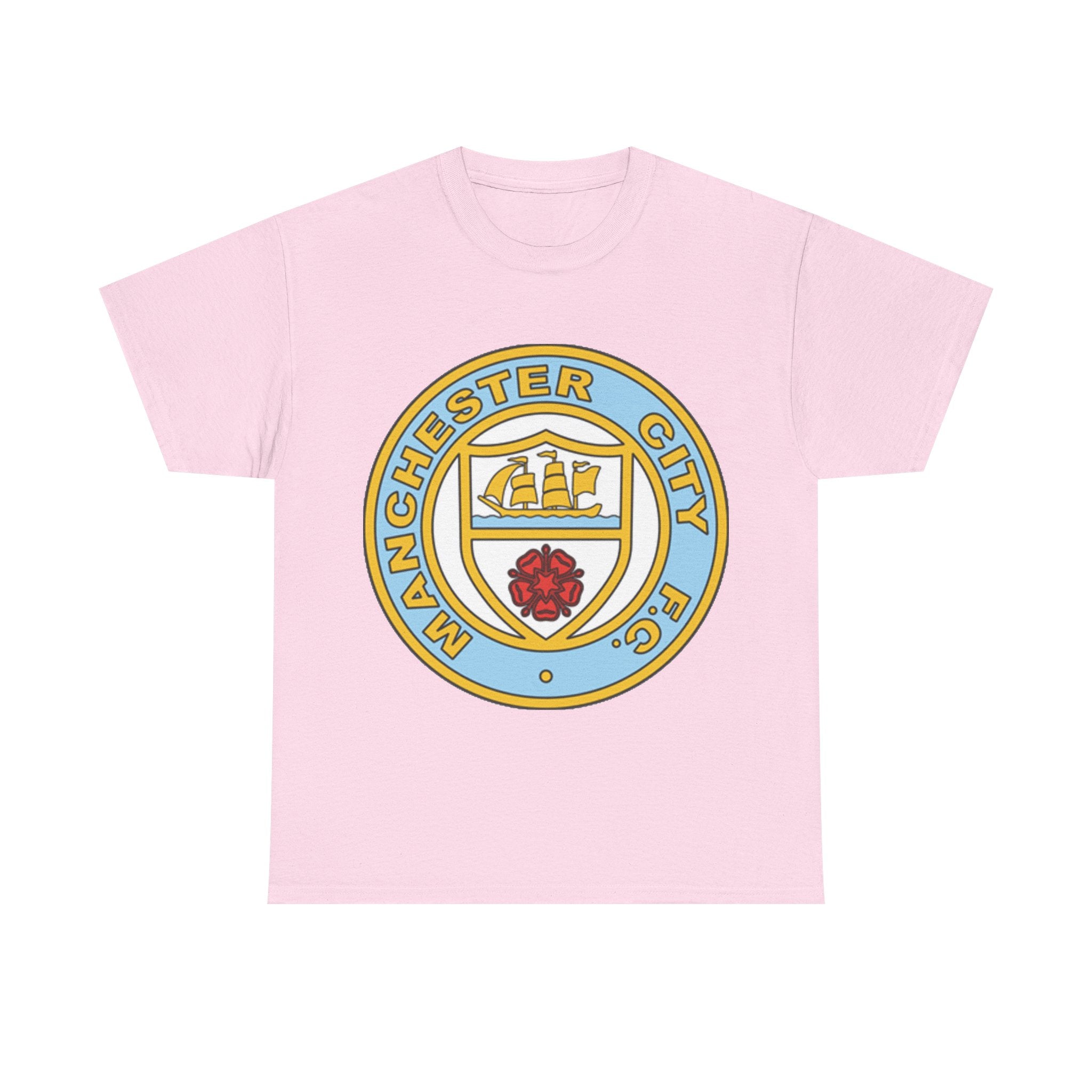 Manchester City FC Retro Crest T-Shirt – Retro Football Fan Tee
