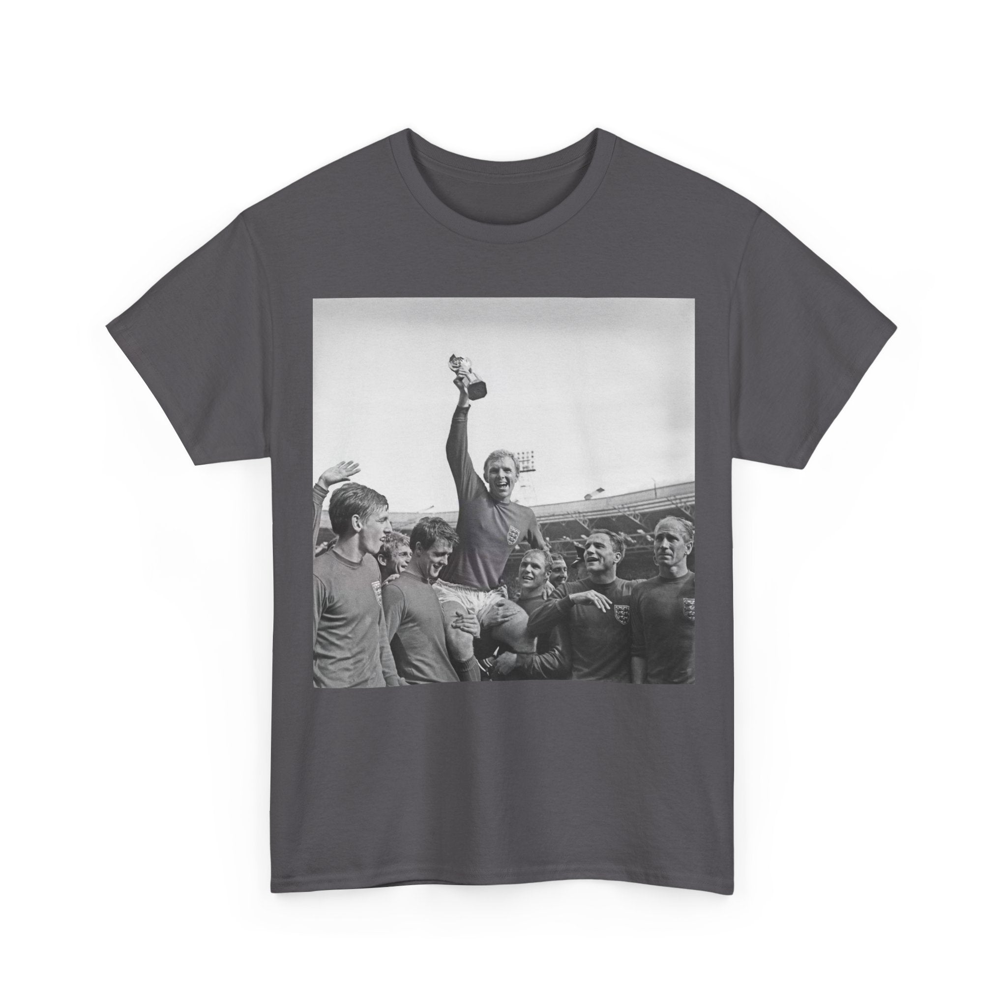 1966 World Cup Winners England Vintage Soccer Team Photo T-Shirt