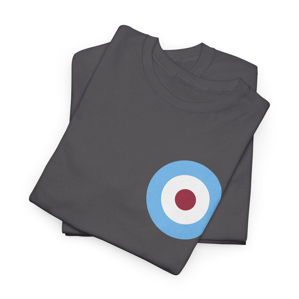 Manchester City Inspired Target Roundel Cotton T-Shirt