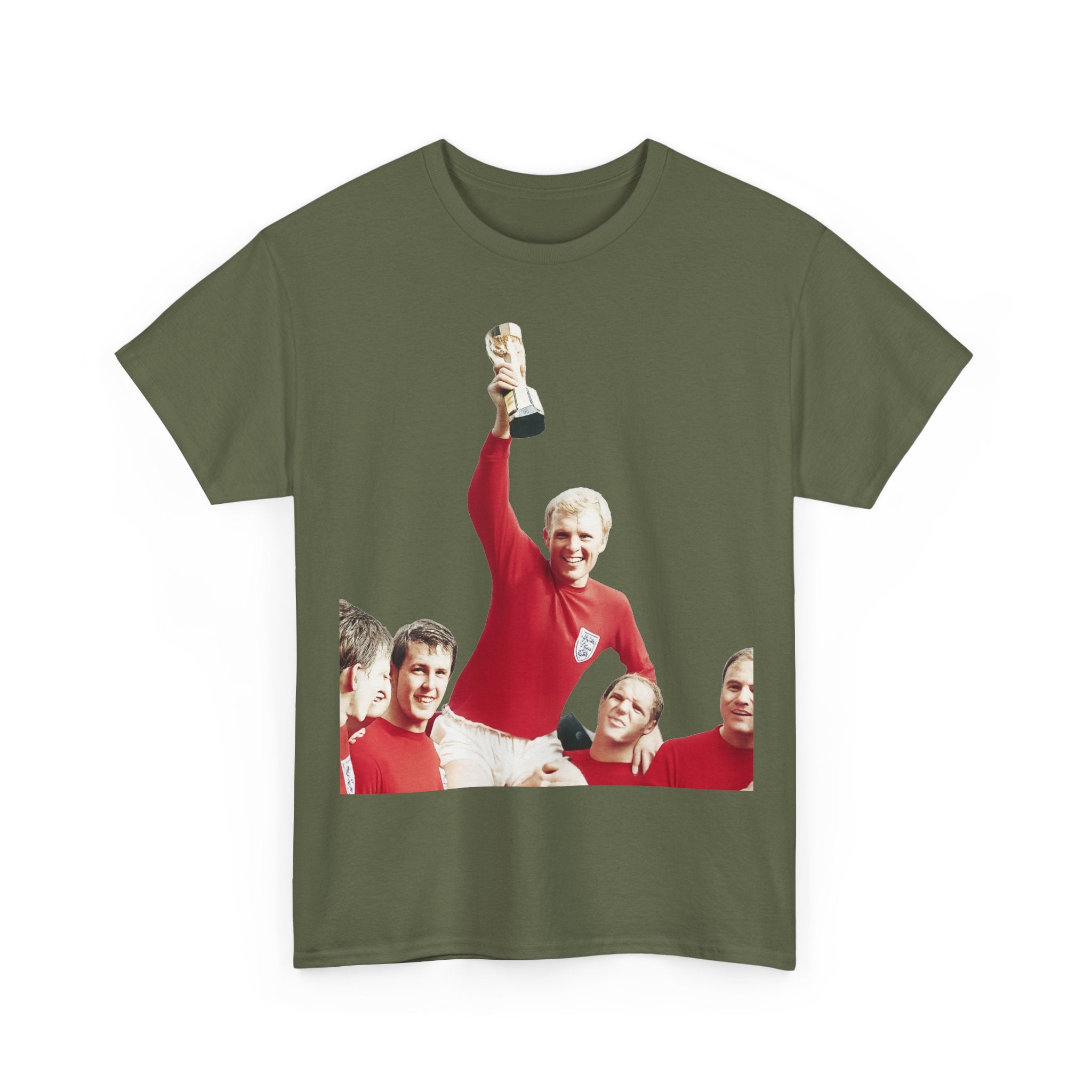 England 1966 World Cup Winners Tee — Retro Team Celebration T-Shirt