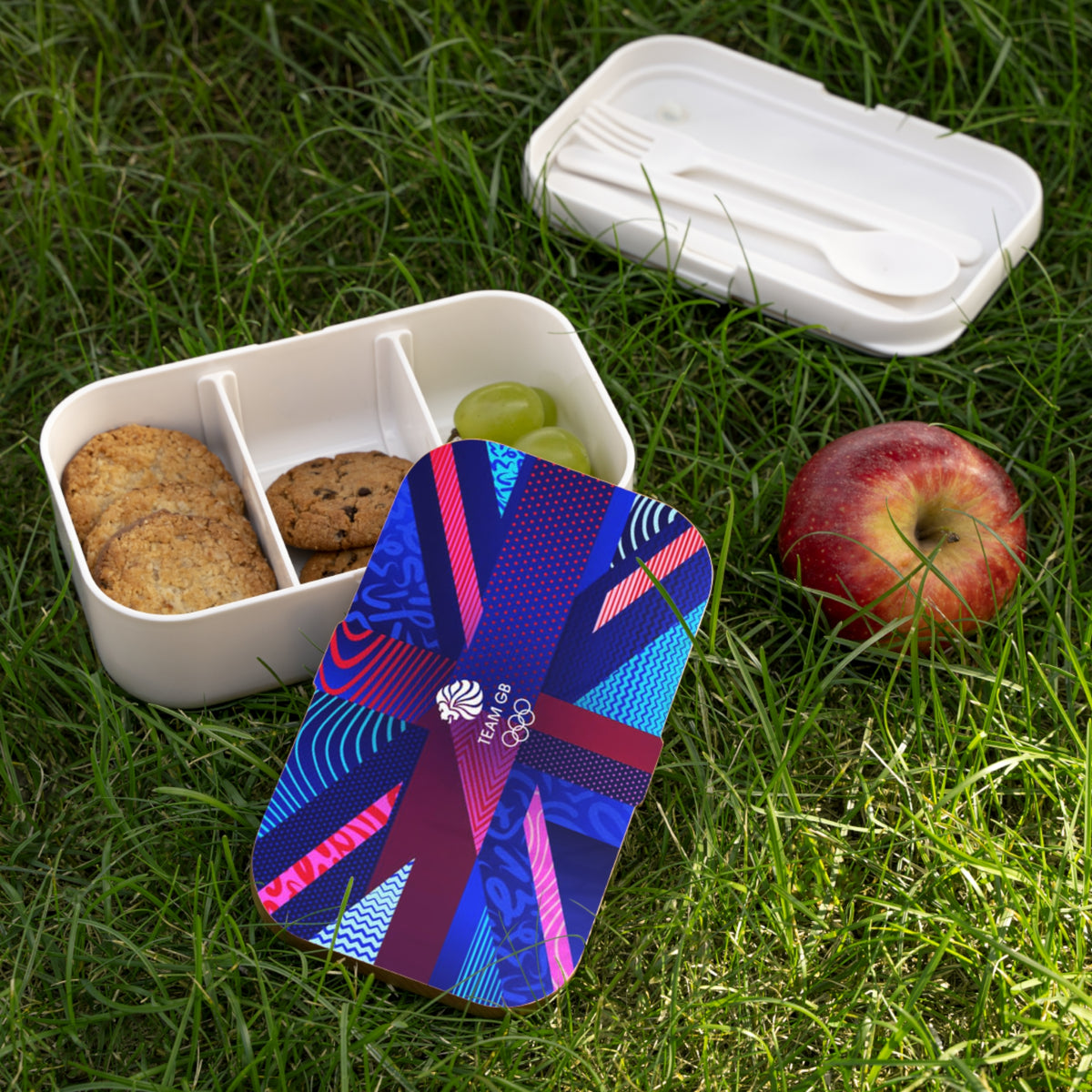 Team GB Union Jack Bento Lunch Box – Olympic-Inspired Portable Food Container