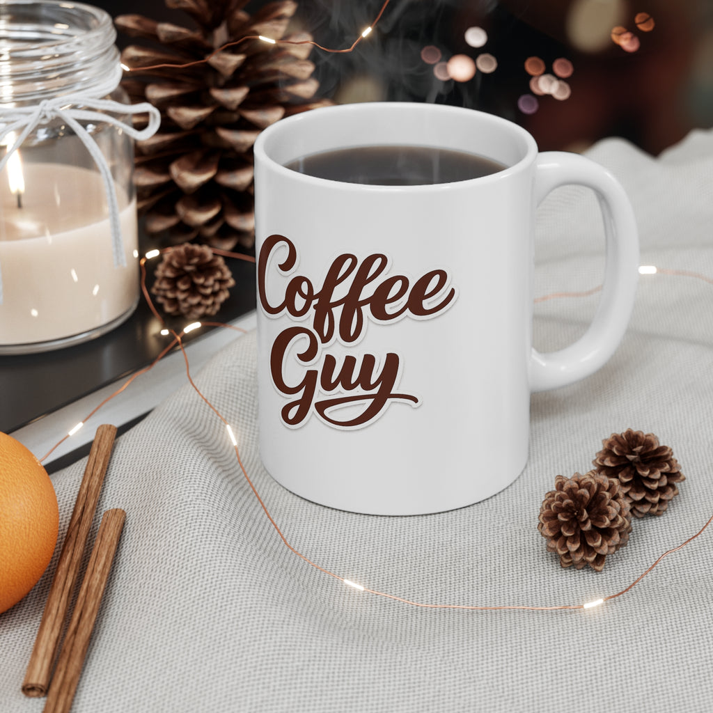 Coffee Guy Mug – Ceramic Coffee Cup (11oz & 15oz)