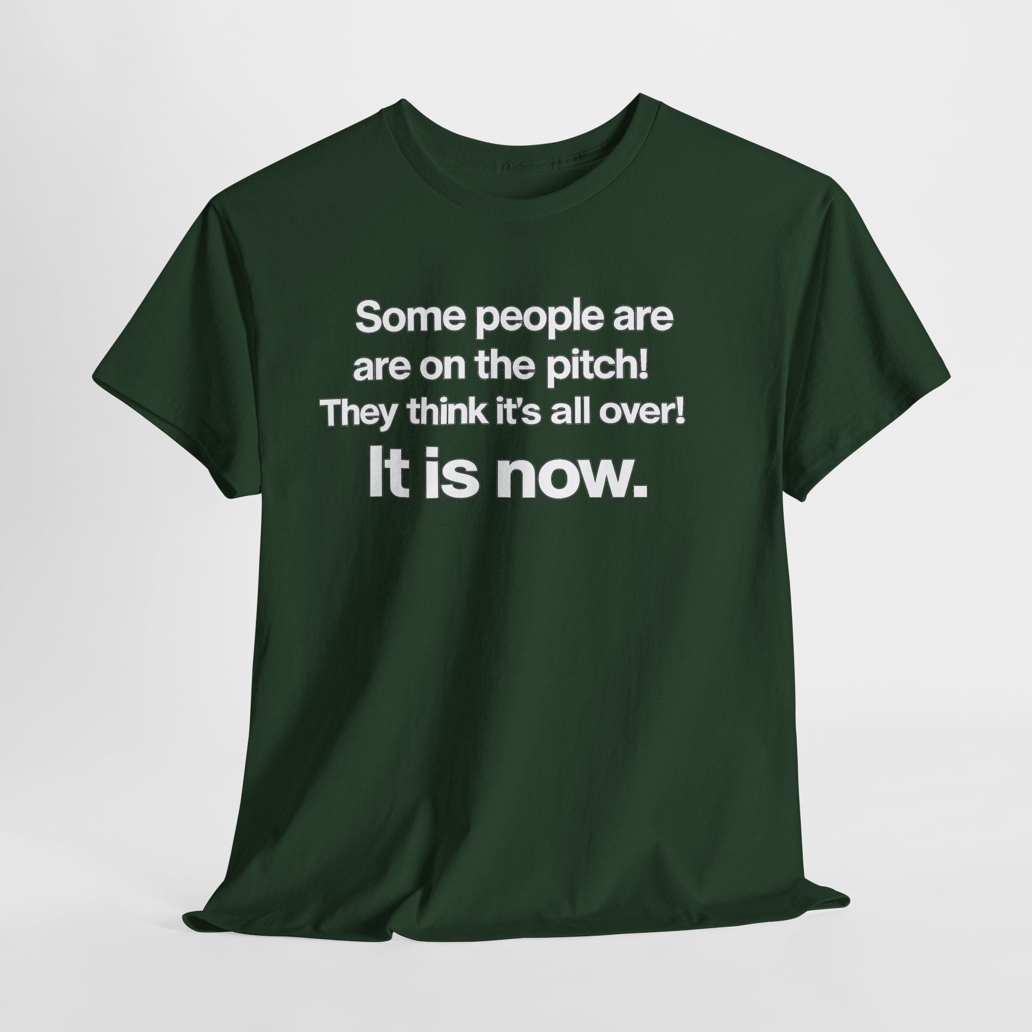Some people are on the pitch - England 1966 T-Shirt — Bold Motivational Quote Tee