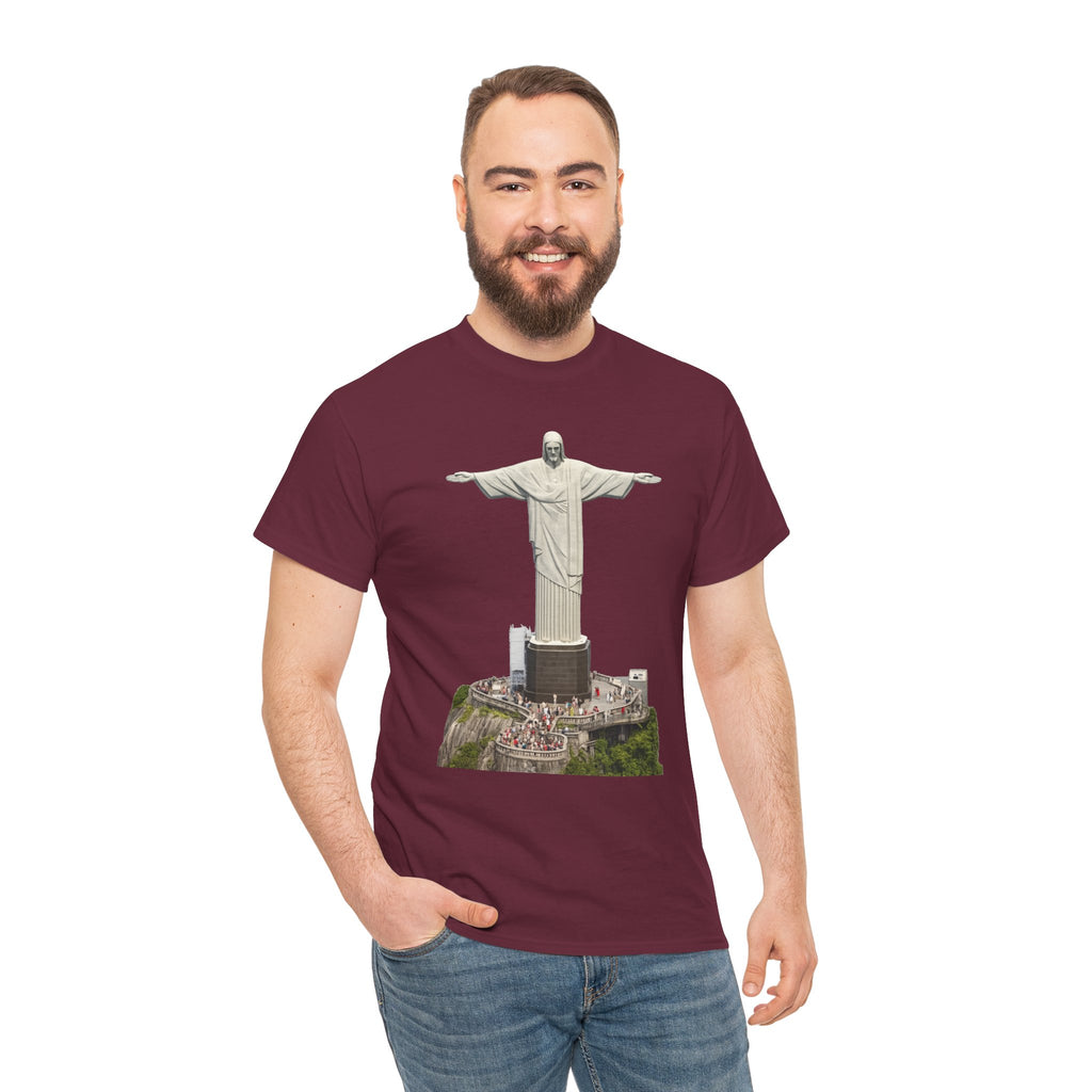 Christ the Redeemer Rio T-Shirt — Brazil Travel & Faith Souvenir Tee