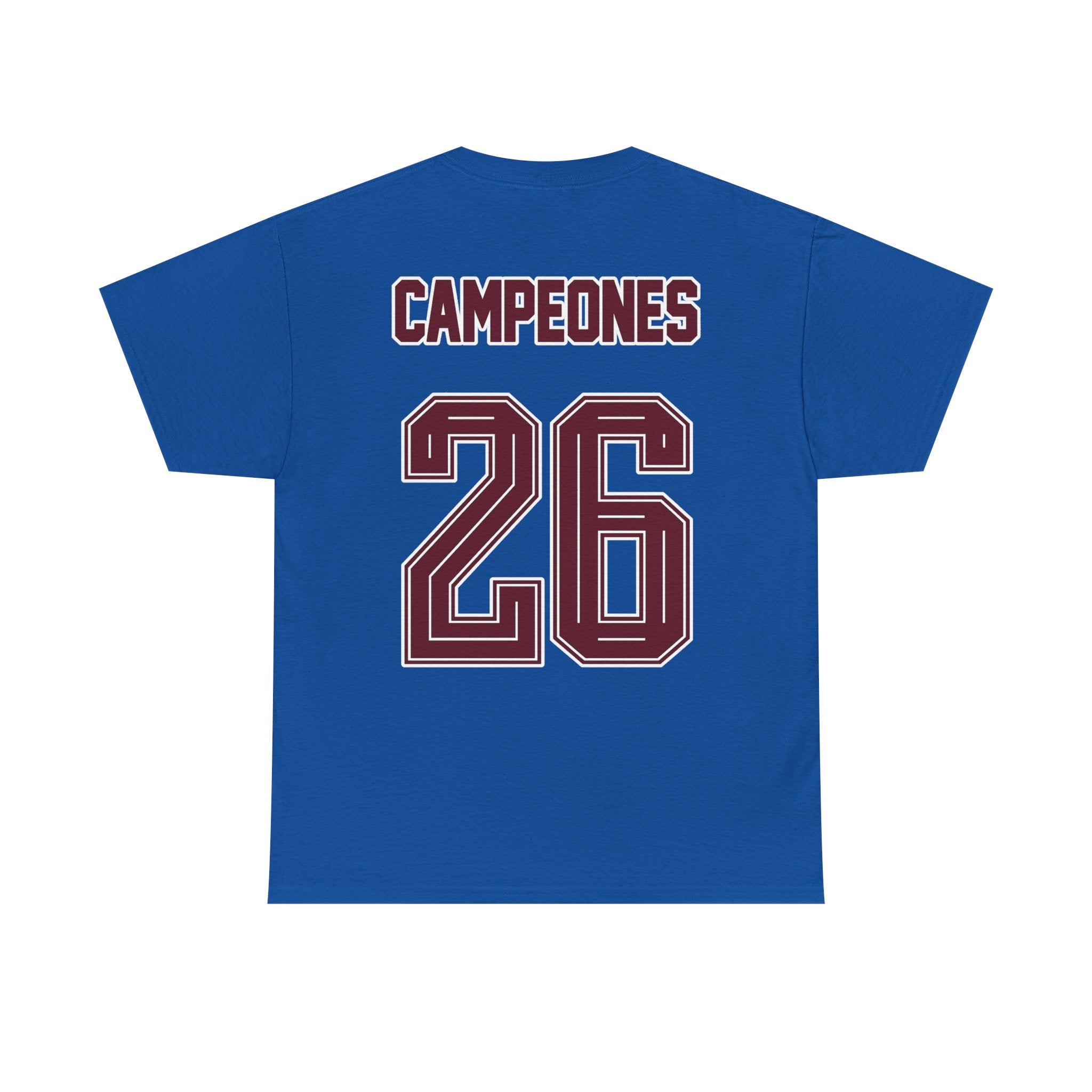 Spain World Champions 'Campeones 26' Cotton T‑Shirt