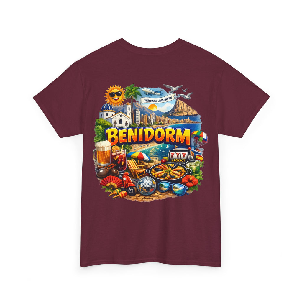 Benidorm Souvenir T‑Shirt — Spain Beach Holiday Graphic Tee
