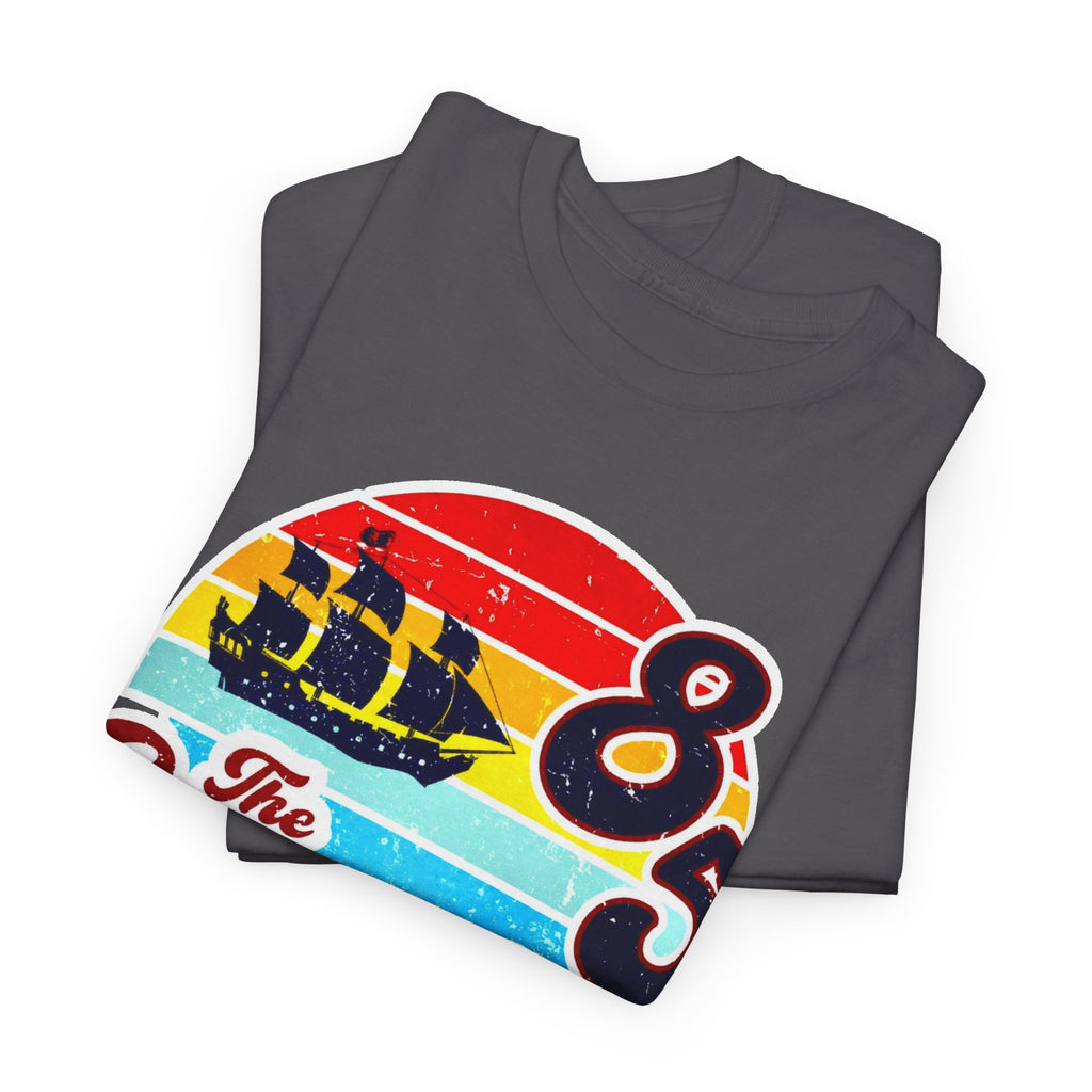 The Goonies '85 Retro Ship T-Shirt — Never Say Die Vintage Tee