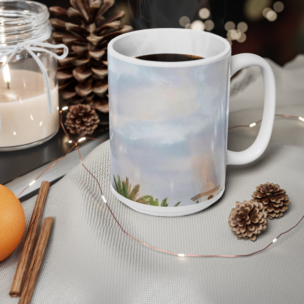 Disney Springs Water Tower Ceramic Coffee Mug — 11oz & 15oz