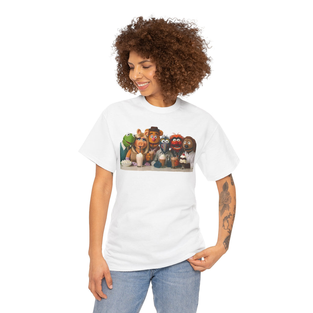 Muppet Cast Retro Poster Cotton T-Shirt