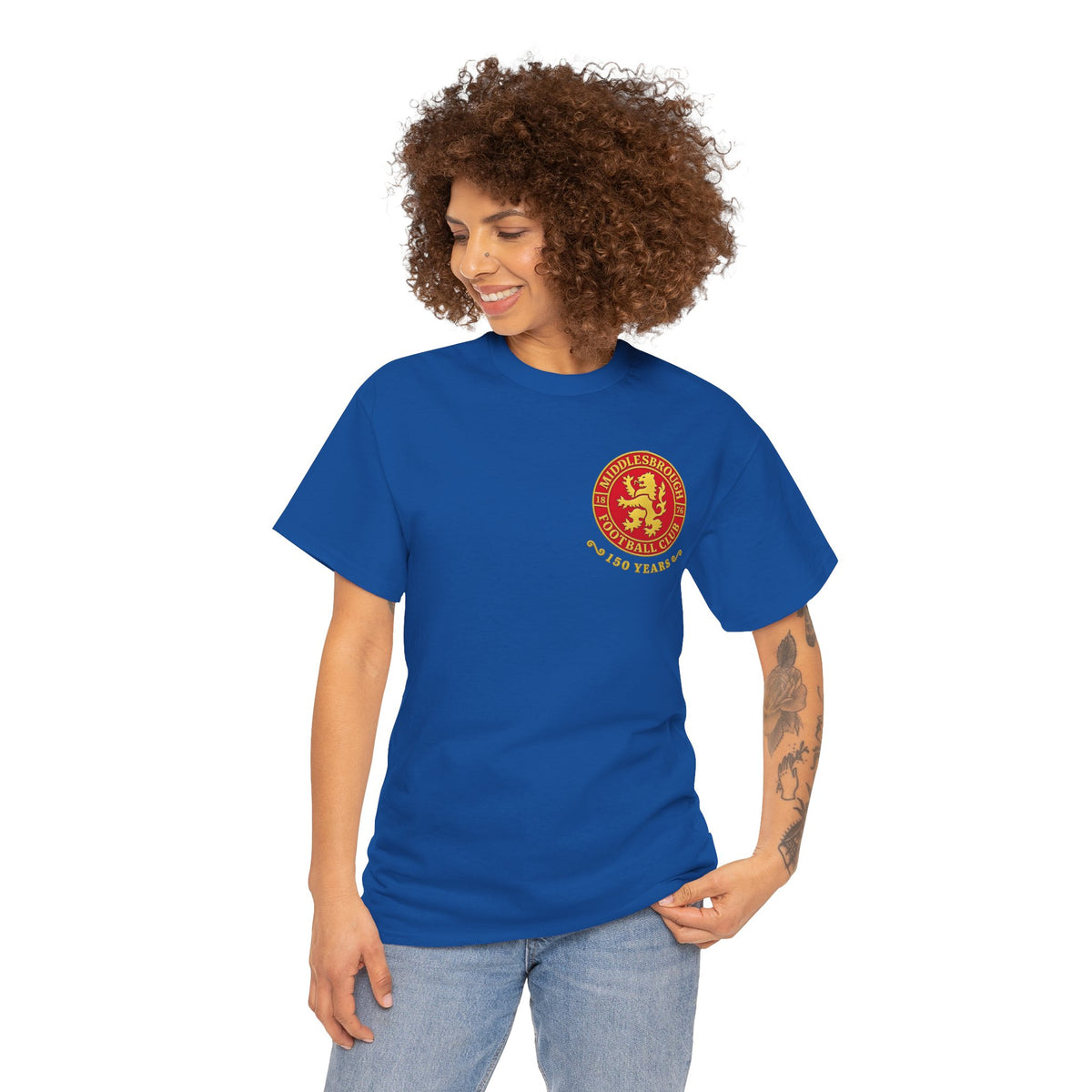 Middlesbrough 150th Crest Cotton T-Shirt