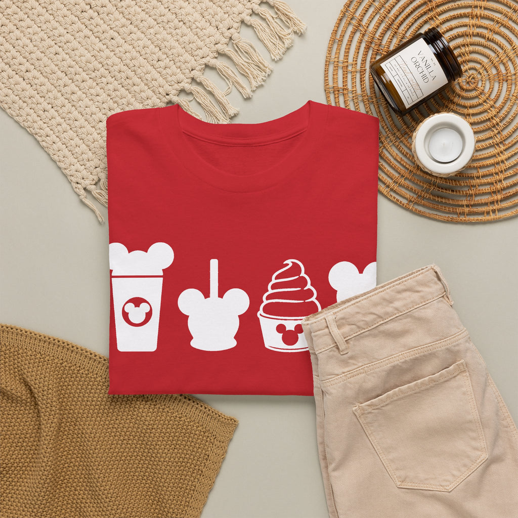 Disney snacks inspired Unisex Heavy Cotton Tee