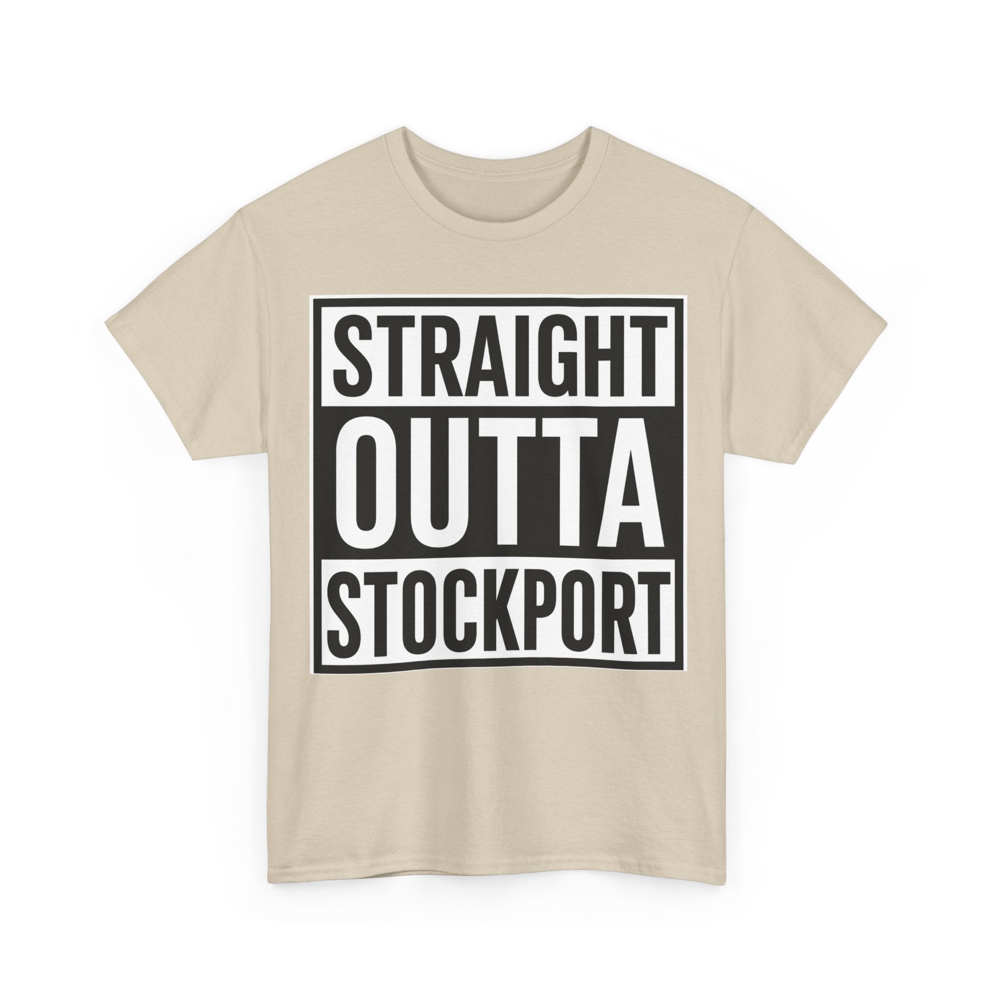 Straight Outta Stockport T-Shirt — Bold City Pride Tee