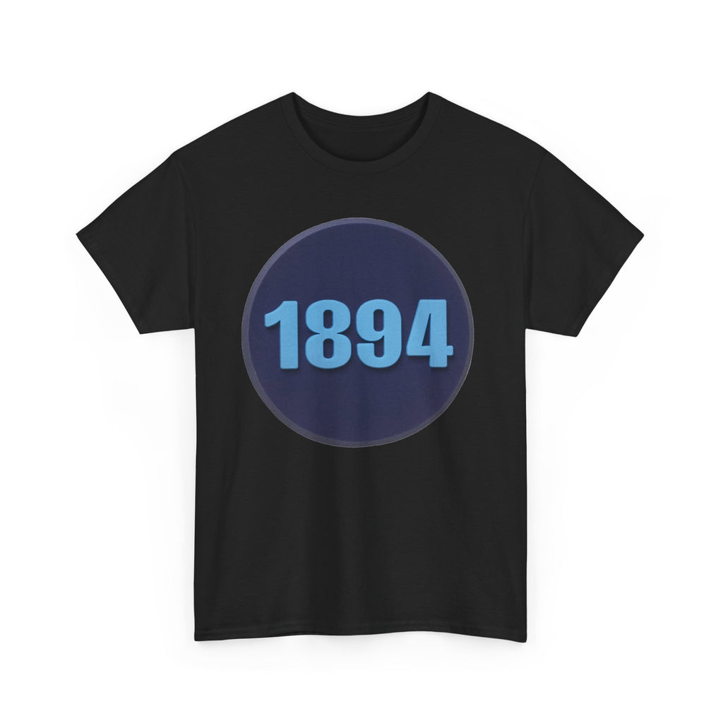 1894 Manchester City Circle Graphic Tee — Vintage Year Anniversary T-Shirt
