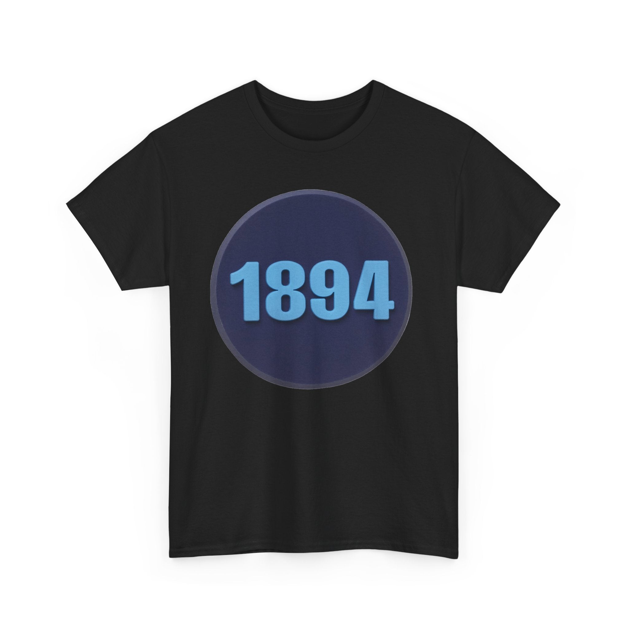 1894 Manchester City Circle Graphic Tee — Vintage Year Anniversary T-Shirt