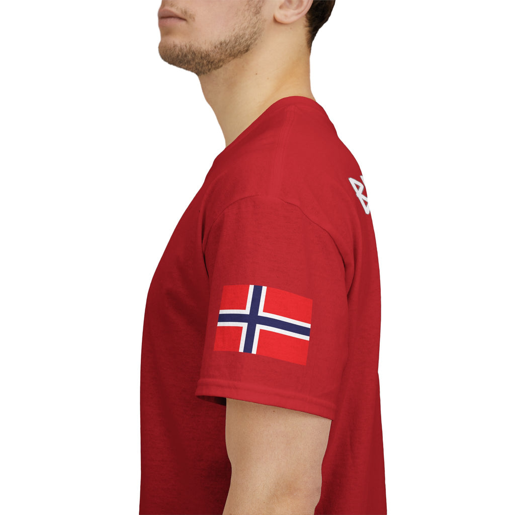 Norway Football Tee — "Braut Haaland" #9 Fan Shirt