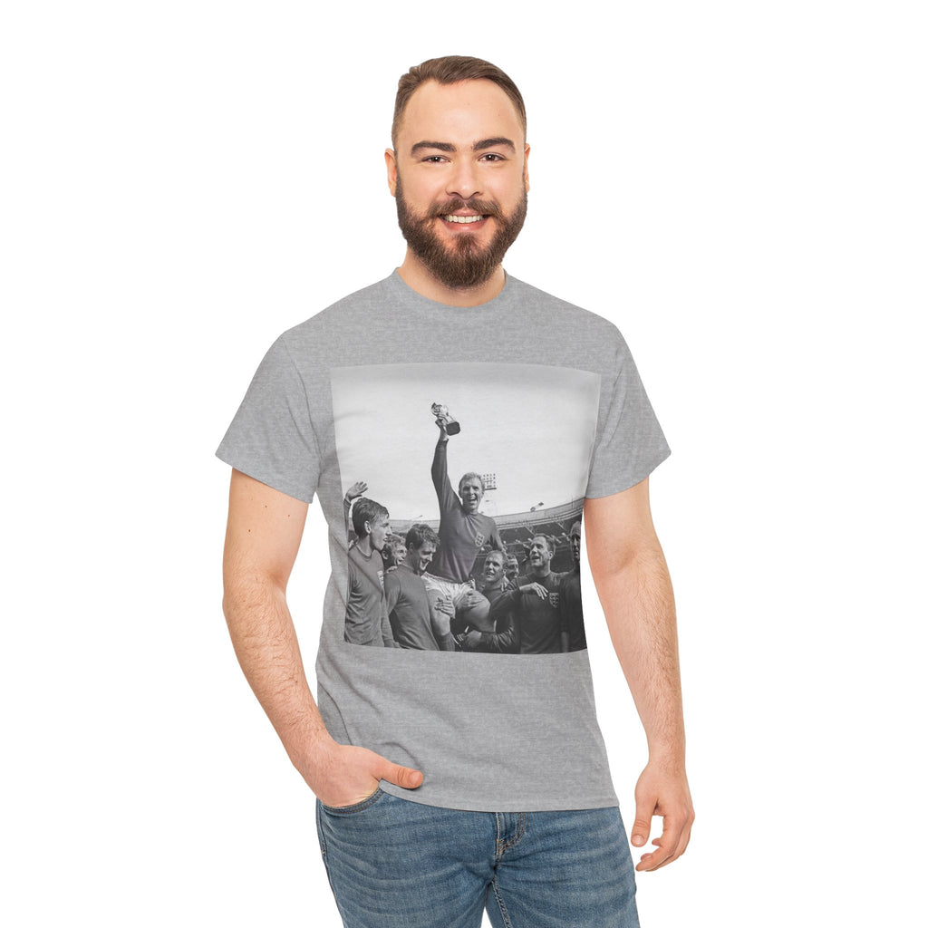 1966 World Cup Winners England Vintage Soccer Team Photo T-Shirt