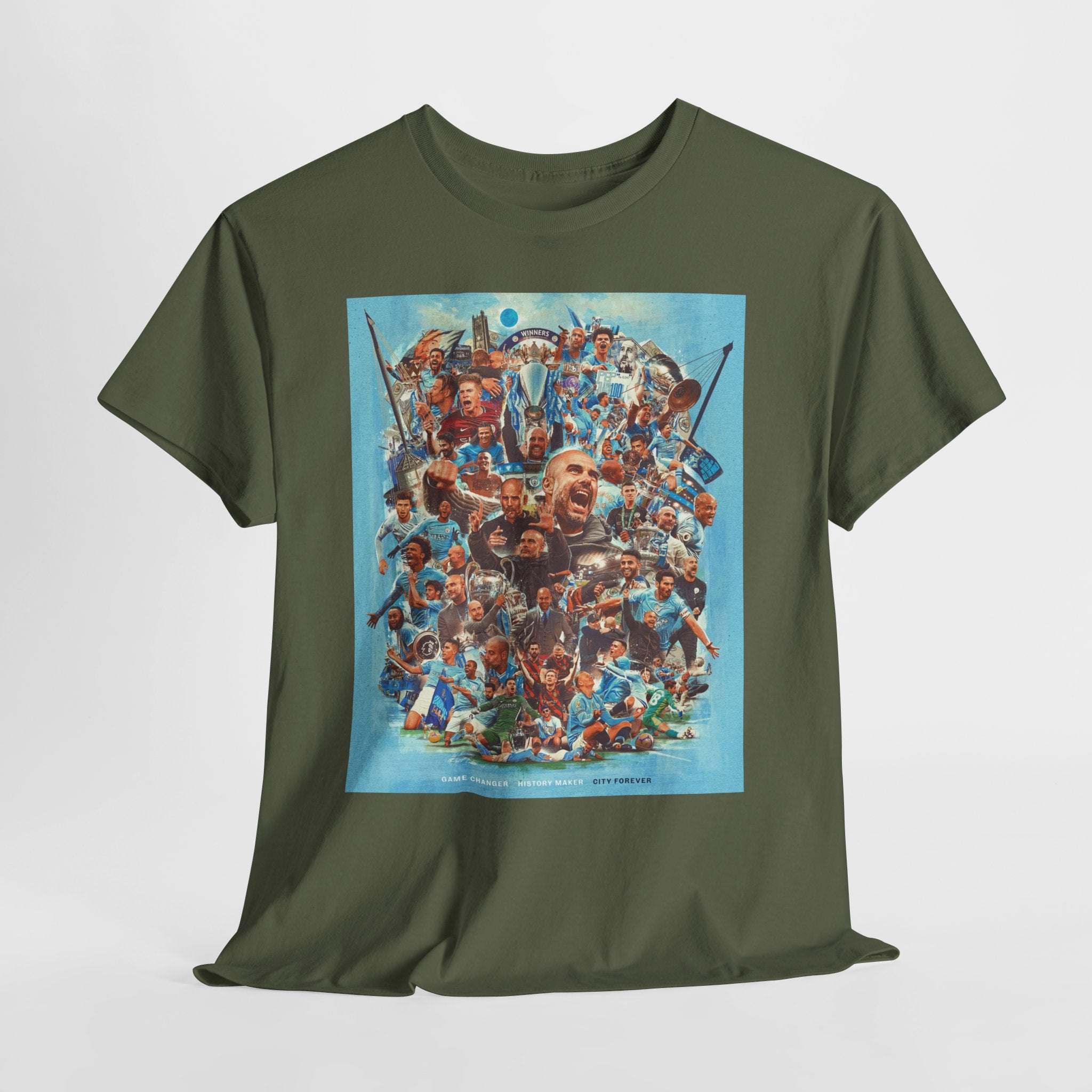 Pep Guardiola History Maker Poster T-Shirt