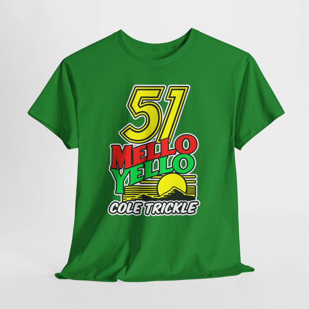 Days of Thunder Mello Yello '51' Graphic Tee — Cole Trickle Racing Shirt