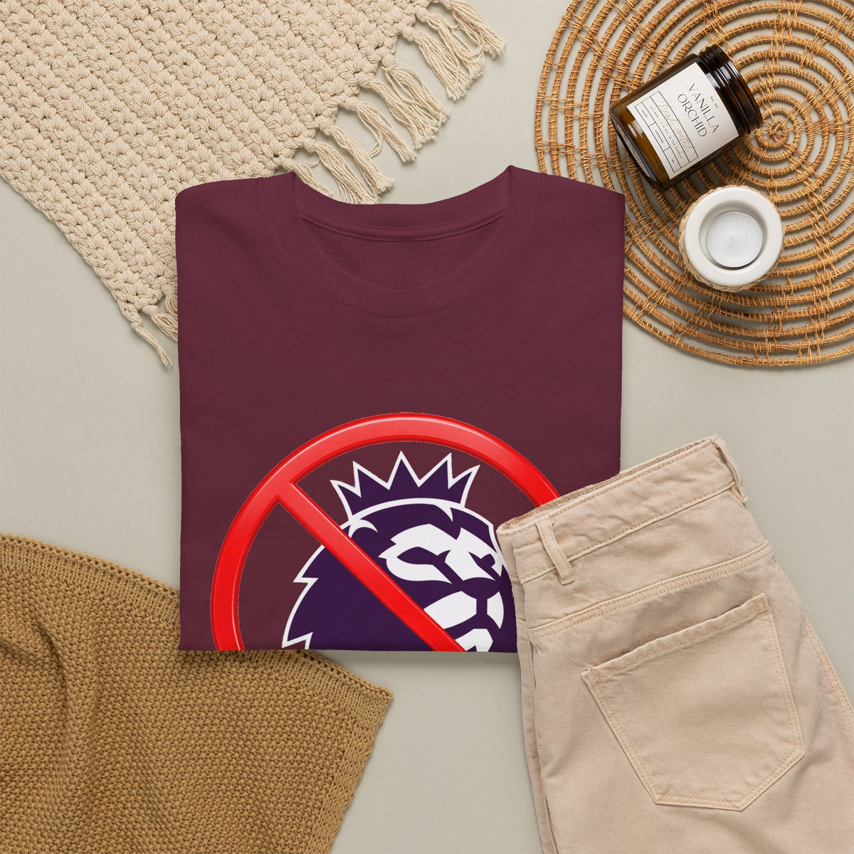 No to the Premier League Tee — Anti-Premier Soccer Protest Shirt