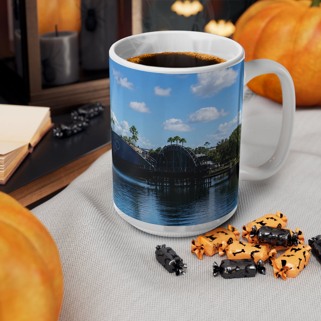 Epcot Spaceship Earth Scenic Ceramic Coffee Mug — 11oz & 15oz