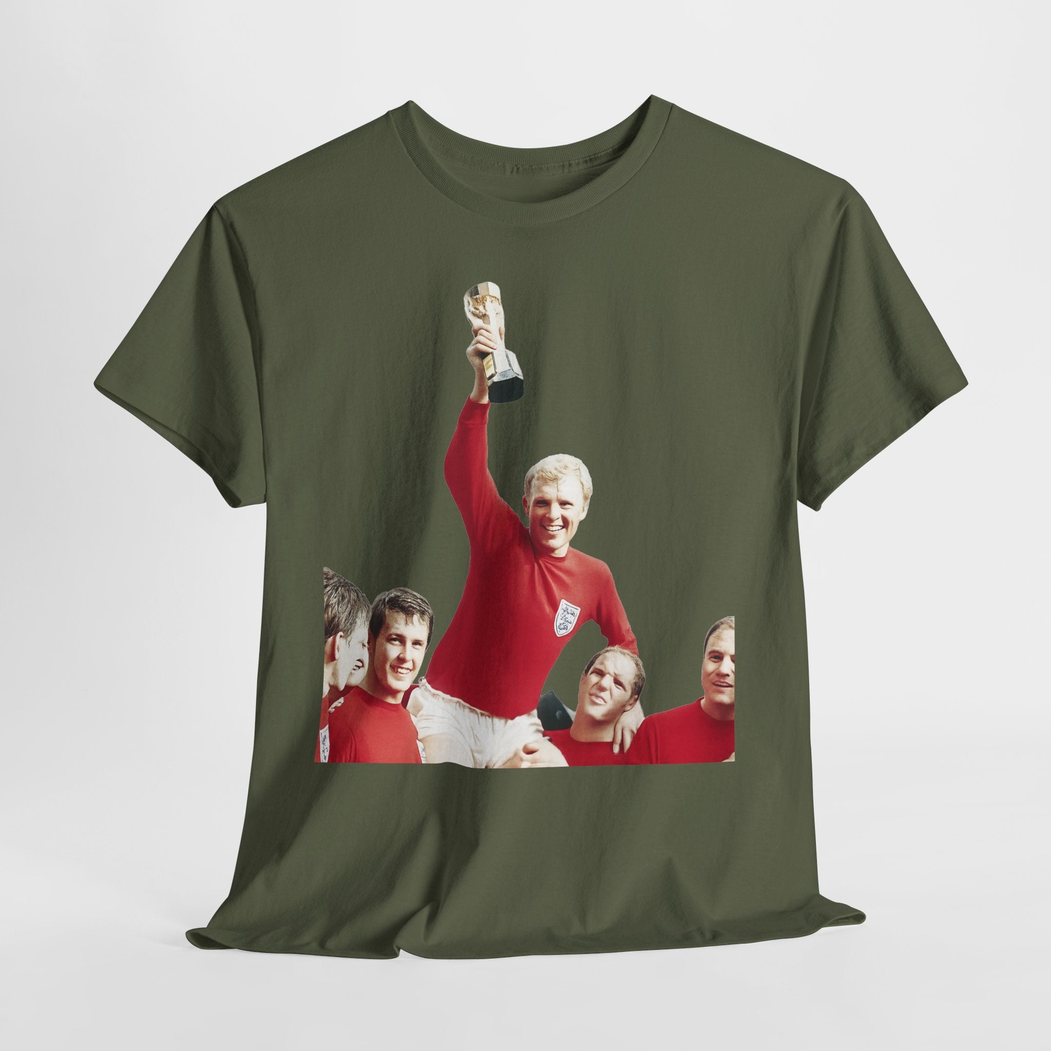 England 1966 World Cup Winners Tee — Retro Team Celebration T-Shirt