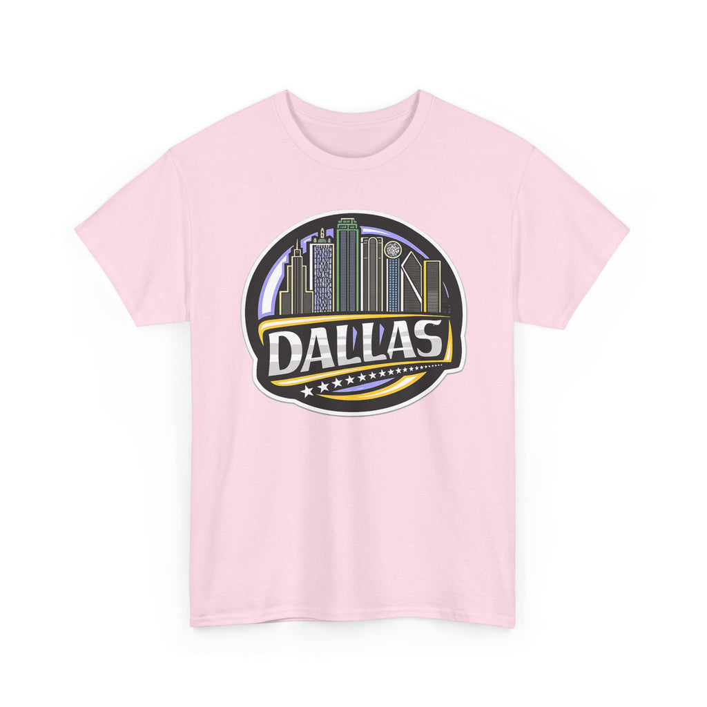 Dallas Skyline Tee — Vintage City Skyline Graphic T-Shirt