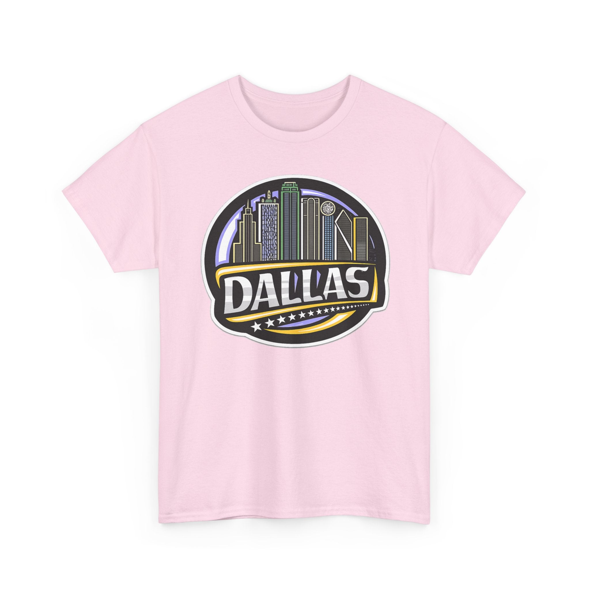 Dallas Skyline Tee — Vintage City Skyline Graphic T-Shirt