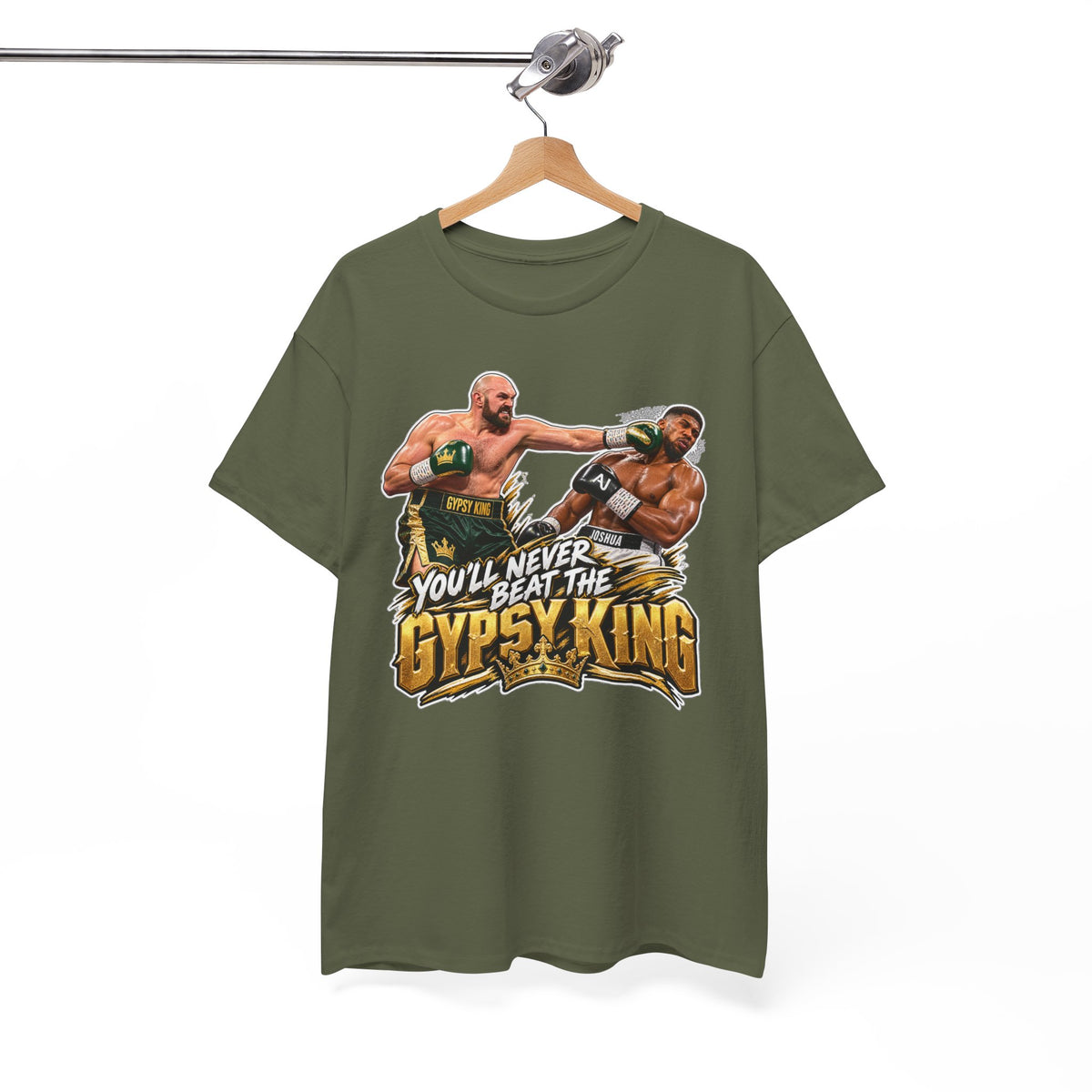 You'll Never Beat The Gypsy King Cotton T-Shirt