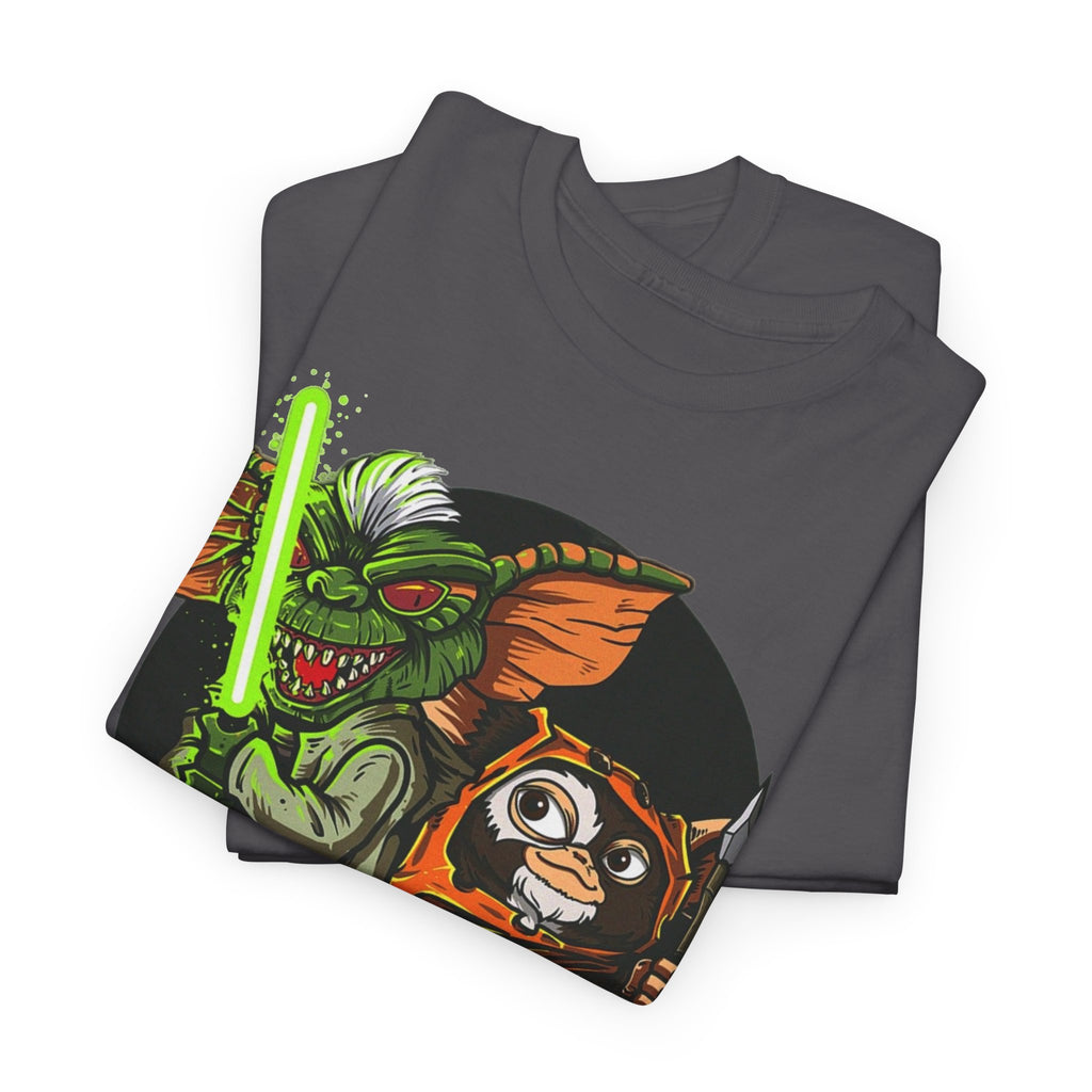 Gremlins Star Wars Parody Tee — 'The Force Awakens' Mashup T-Shirt
