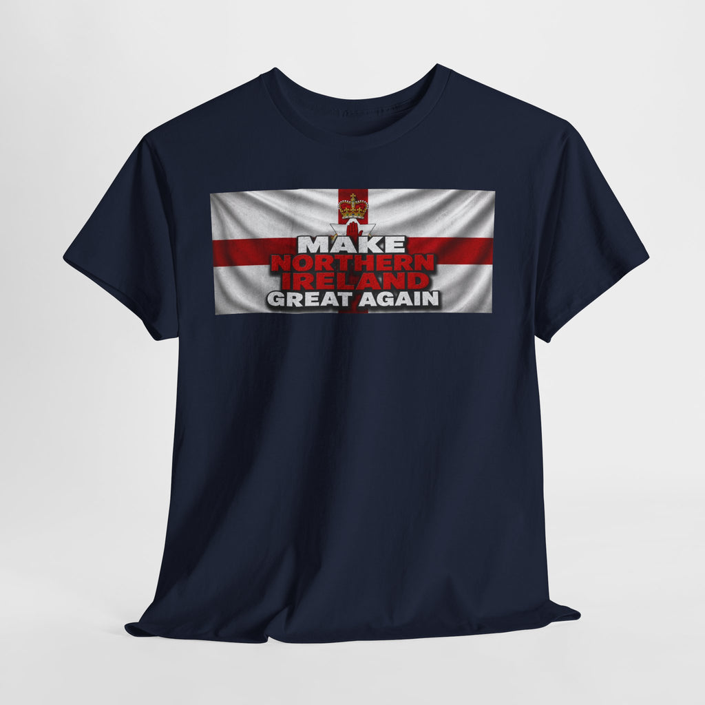 Northern Ireland Collage Tee — "Make Northern Ireland Great Again" Graphic T-Shirt