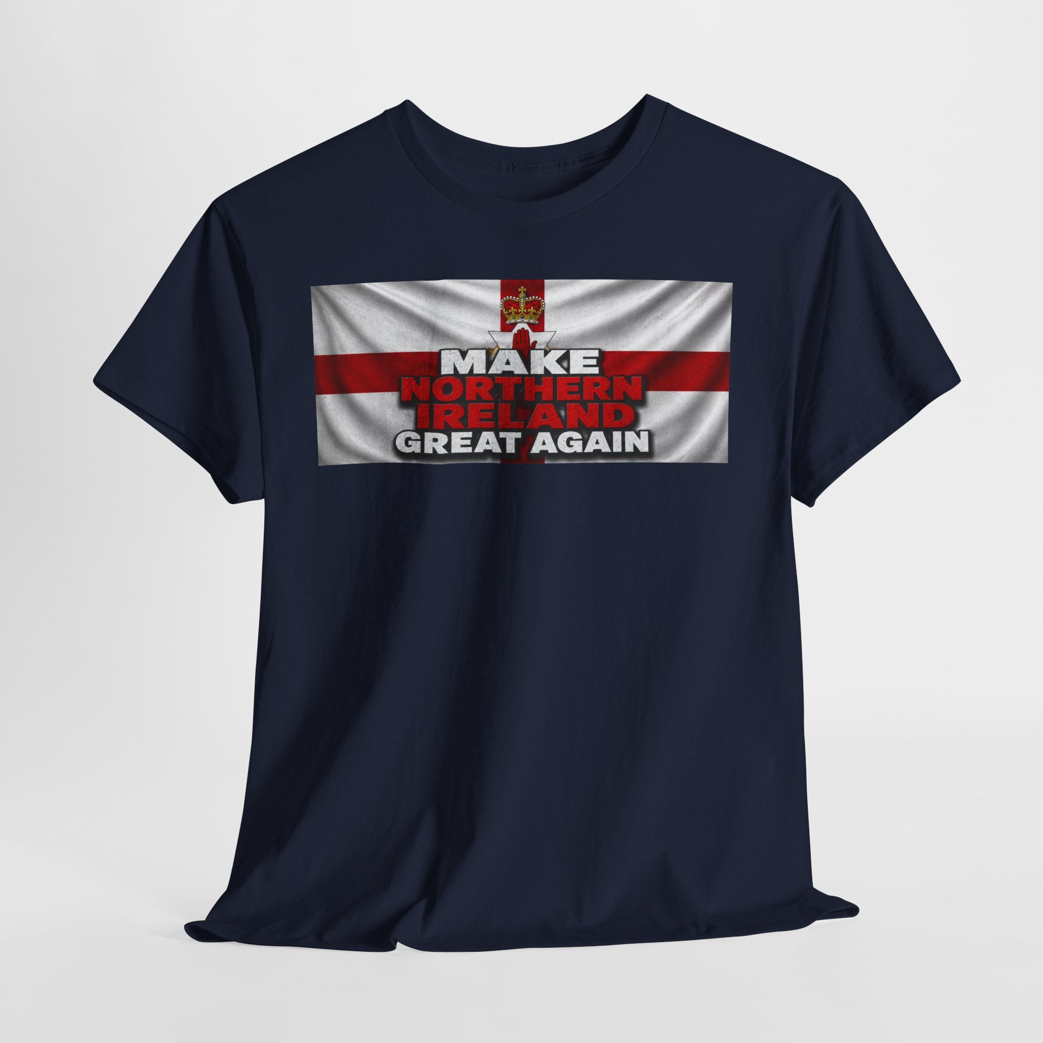 Northern Ireland Collage Tee — "Make Northern Ireland Great Again" Graphic T-Shirt
