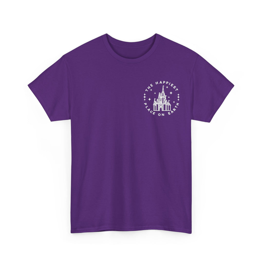 Castle Graphic Tee — "The Happiest Place on Earth" Theme Park T‑Shirt