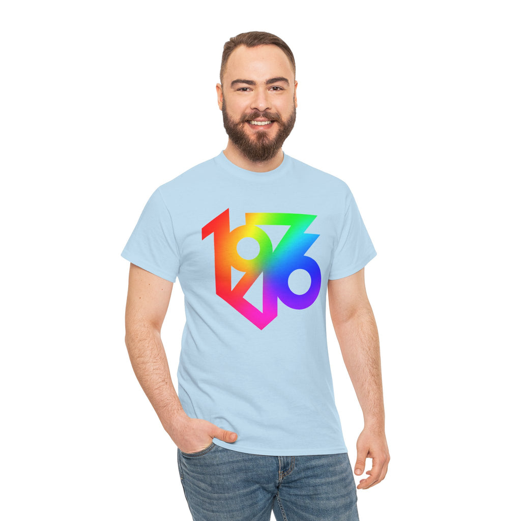 1976 Collection Rainbow Retro Tee / Cotton T-Shirt
