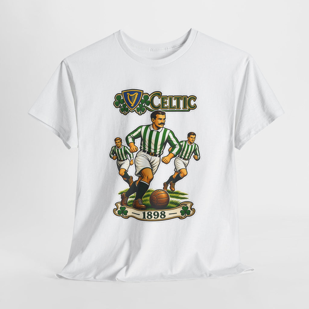 Celtic Football Retro Players Tee — 1898 Vintage Soccer Shirt