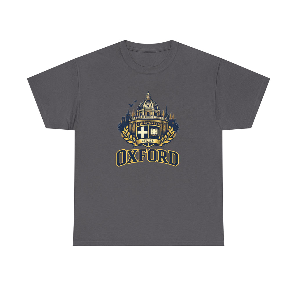 Oxford Crest T-Shirt — Vintage University Graphic Tee