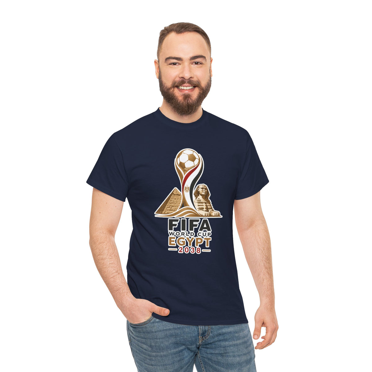 World Cup Egypt 2038 Tee — FIFA Egypt Soccer Championship T‑Shirt