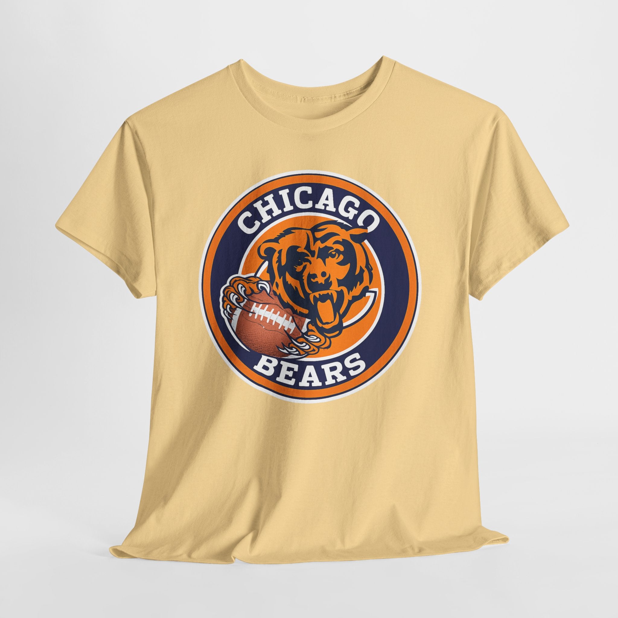 Chicago Bears Vintage Football Tee - Cotton T-Shirt