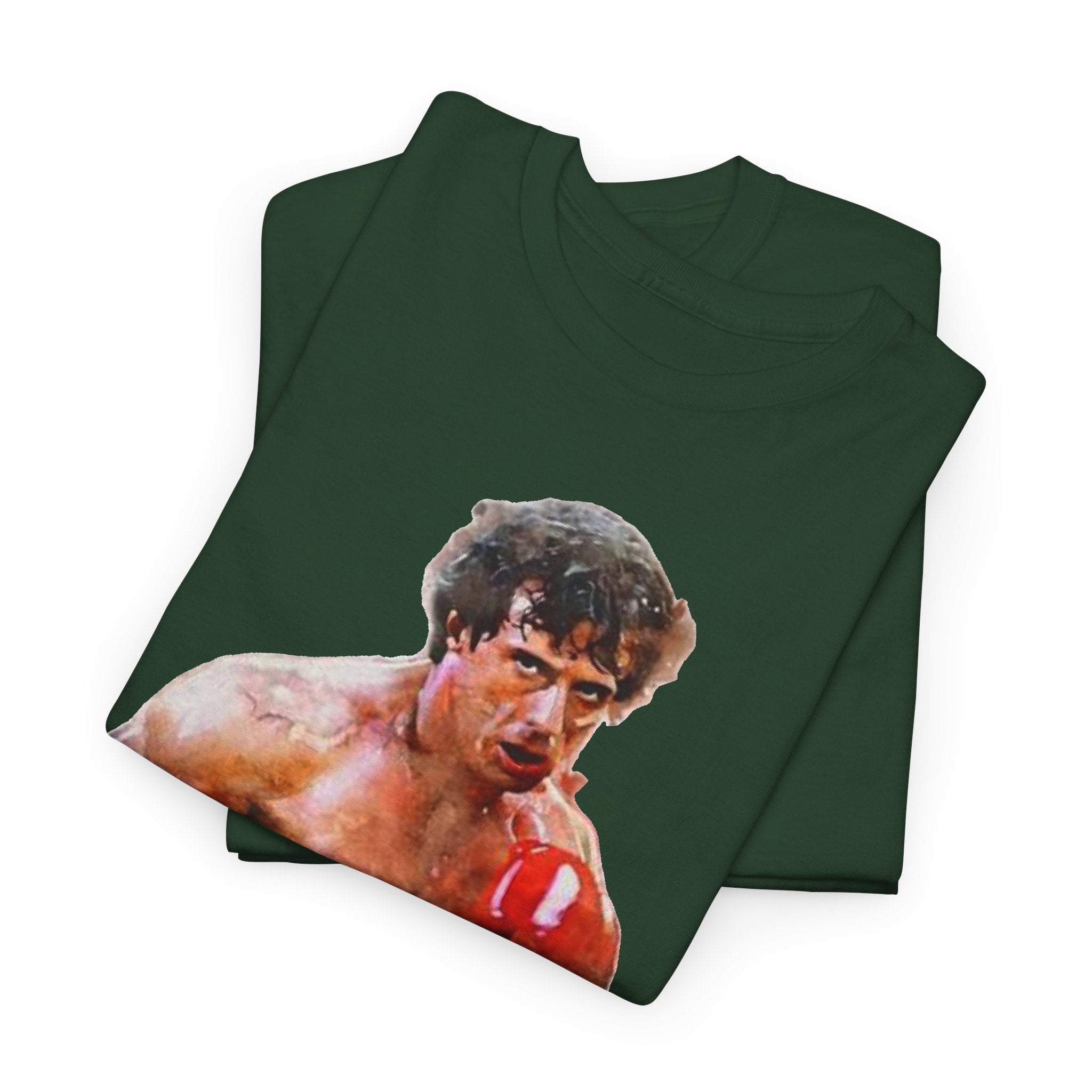 Boxing Rocky Balboa Graphic Tee – Retro Fighter Movie Shirt