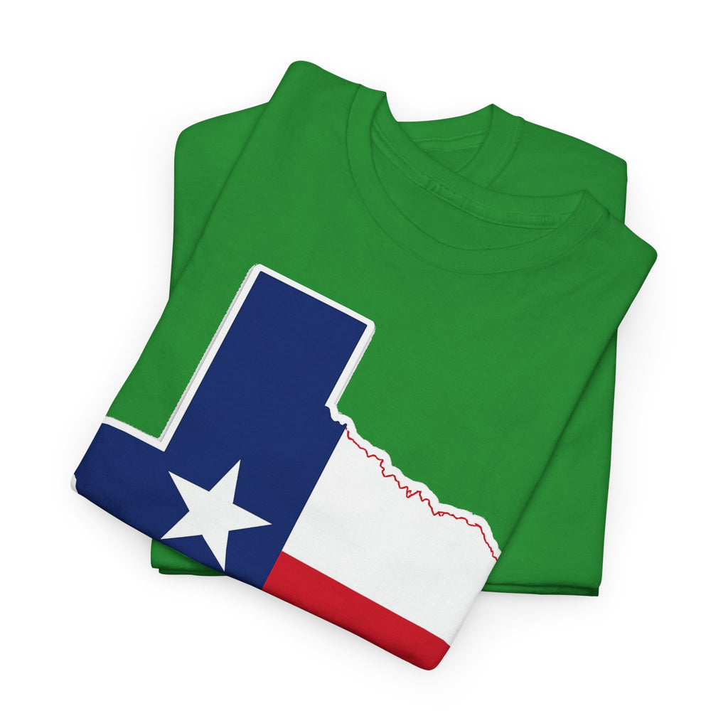 Texas Flag Outline T-Shirt — Lone Star State Pride Tee