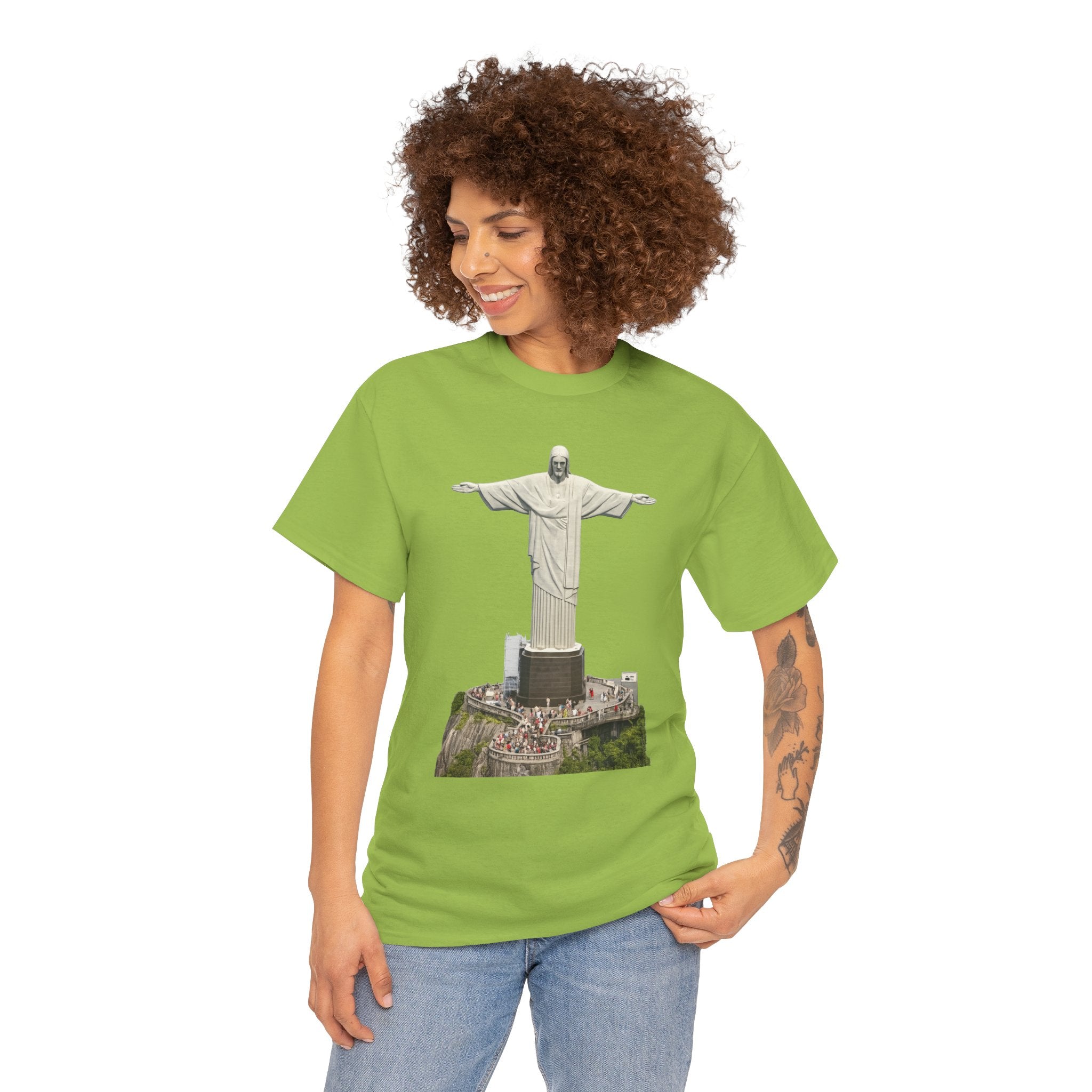 Christ the Redeemer Rio T-Shirt — Brazil Travel & Faith Souvenir Tee