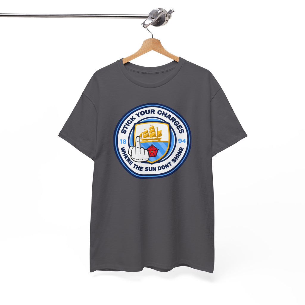 Manchester City "Stick Your Charger Where the Sun Don't Shine" Cotton t-shirt