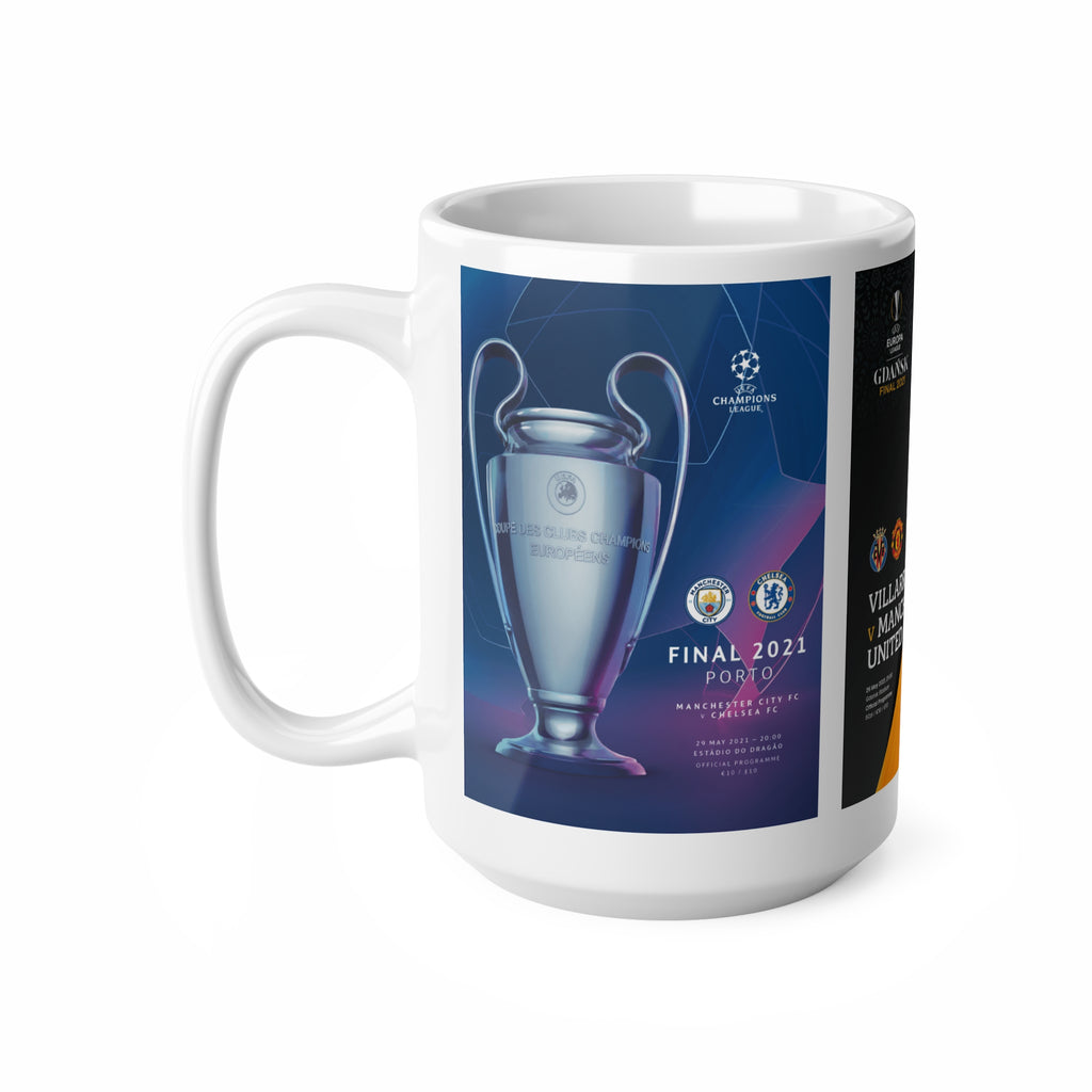 2021 UEFA Finals Programme Cover Inspired Ceramic Coffee Mug