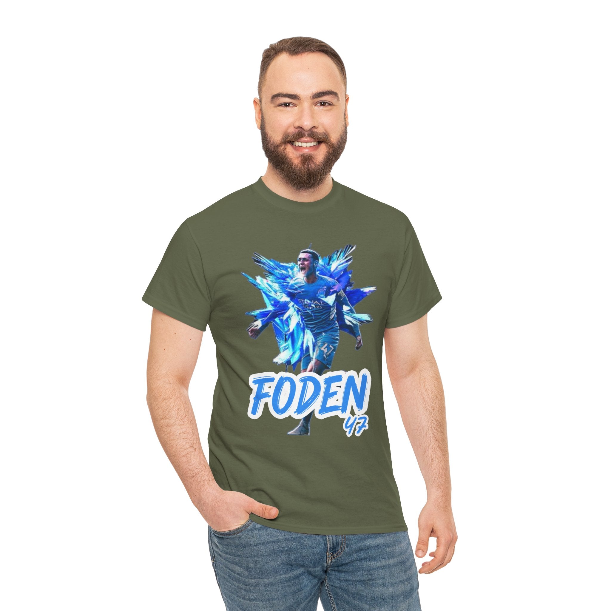 Phil Foden Manchester City T-Shirt - Foden 47 Football Jersey Shirt