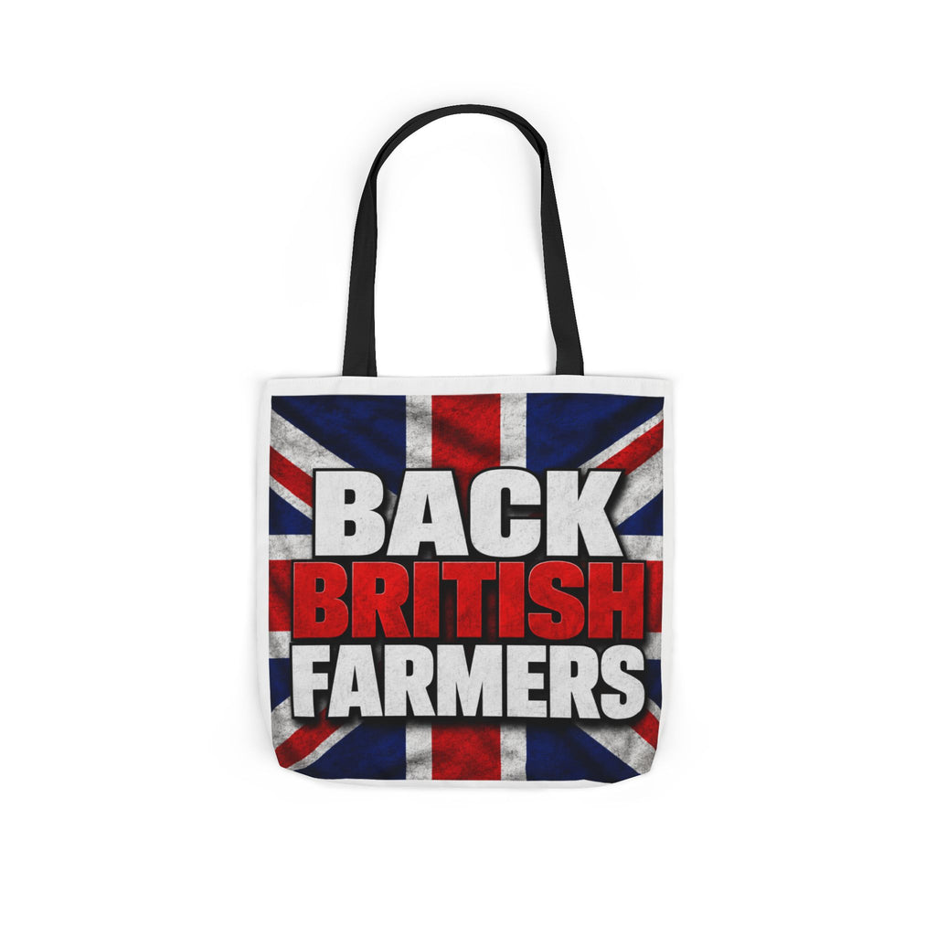 Back British Farmers Canvas Tote Bag — Union Jack Farming Support Tote