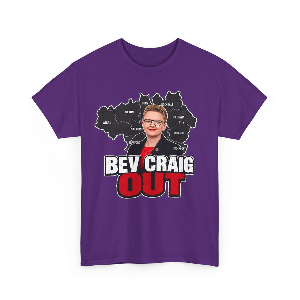 Bev Craig Out Greater Manchester Mayor Tee / T-Shirt