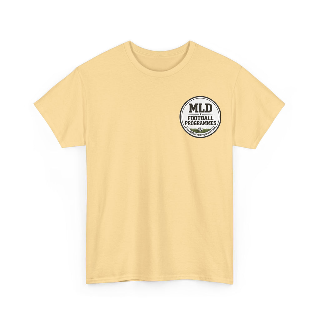 MLD Football Programmes Tee - Retro Logo Chest T-Shirt