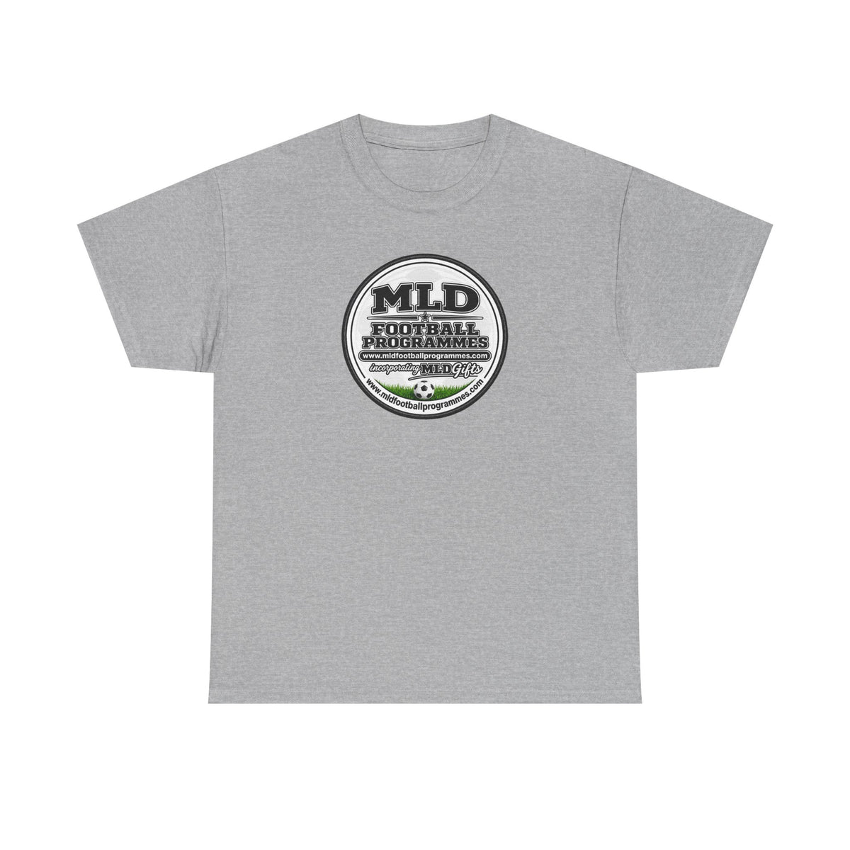 MLD Football Programmes Vintage Logo Cotton T-Shirt