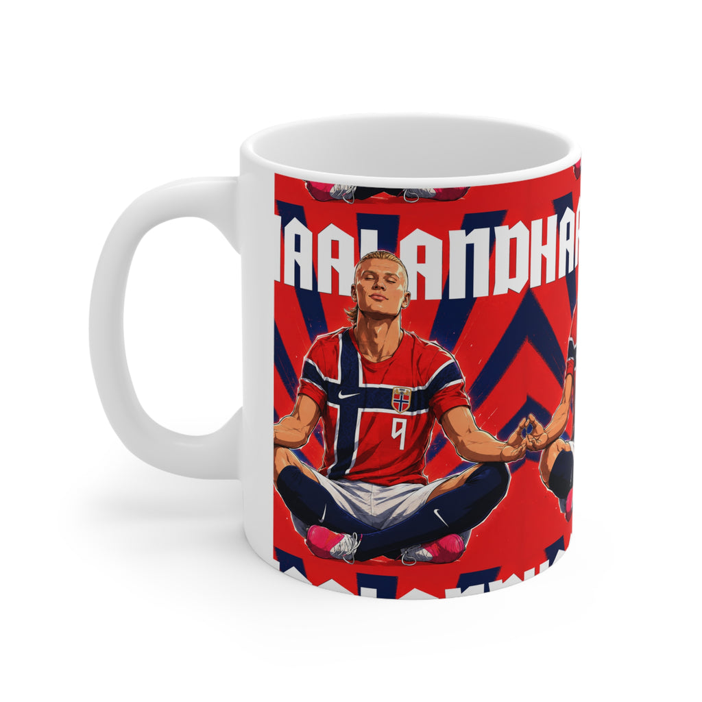 Erling Haaland Norway Player — Ceramic Coffee Cup (11oz & 15oz)